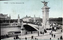 CPA Paris Le Pont Alexandre III 