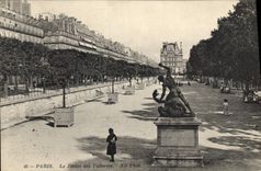 CPA Paris Le Jardin des Tuileries 