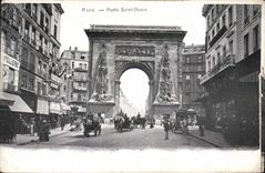 CPA Paris Porte Saint Denis 