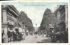 CPA Paris le Boulevard des Italiens 