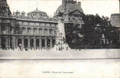 CPA Paris Cour du Carrousel 