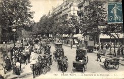 CPA Paris VIII Le Boulevard de la Madeleine 