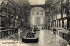 CPA Chateau de Chantilly Calerie des Peintures 