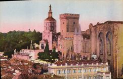 CPA Avignon Le Palais des Papes 