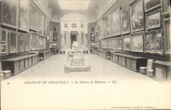 CPA Chateau de Chantilly La Galerie de Peinture 