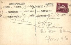 CPA Lourdes Le Chemin de fer Funiculaire du pic du Jer 