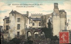 CPA Environs de Chatel Guyon P de D Chateau de Chazeron 