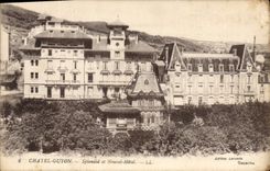 CPA Chatel Guyon Splendid et Nouvel Hotel 