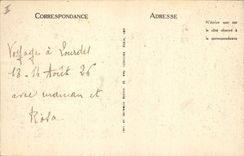 CPA Gavarnie Retour du Cirque 