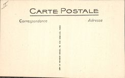 CPA Gavarnie Retour du Cirque Ane Mule