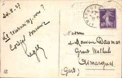 CPA Les Pyrenees Port de Gavarnie Gorone de St Sauveux Pont Napoleon 