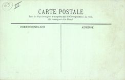 CPA Gavarnie Revenant du Cirque 