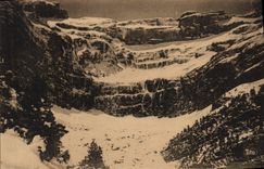 CPA Les Beaux Paysage de France Les Pyrenees Gavarnie Interieur du Cirque sous la Neige 