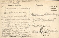 CPA Gavarnie Chemin du Cirque et le Gave 