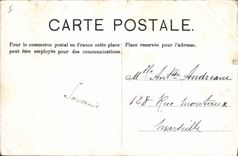 CPA Pyrenees Route de Gavarnie Le Chaos et le Gave  