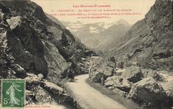 CPA Les Hautes Pyrenees Gavarnie Le Chaos et les Sommets du Cirque 