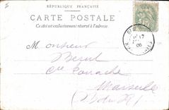 CPA Hautes Pyrenees Route de Gavarnie Les Chaos 