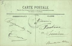 CPA Cauterets Vue generale Vallee de Cambasque et le Peguere 