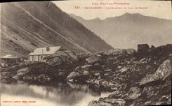 CPA Les Hautes Pyrenees Cauterets Hotellerie du Lac de Gave 