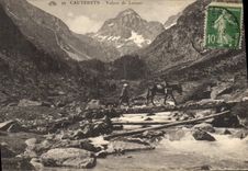 CPA Cauterets Vallee de Lutour 