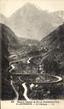 CPA Route et Chemin de Fer de Pierrefitte a Cauterets Le Limacon 