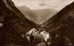 CPA Cauterets Vallee de la Railliere 