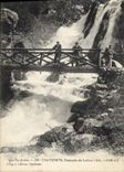 CPA Cauterets Cascade de Lutour 
