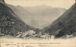 CPA Cauterets Vue de la Raillere prise du Chemin de Lutour 