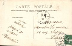 CPA Les Pyrenees Cauterets Cascade de Lutour 