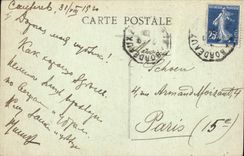 CPA Cauterets La Cascade de Mauhourat 