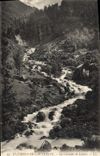 CPA Environs de Cauterets Les Cascade de Lutour 