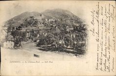 CPA Lourdes Le Chateau Fort 