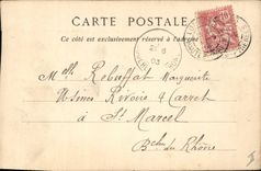 CPA Lourdes Le Chateau Fort 