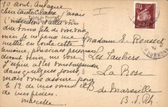 CPA Lourdes Entree du Rosaire 