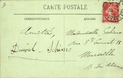 CPA Lourdes Vue generale et le Pic du Jer 