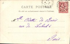 CPA Grande Manifestation a Notre Dame de Lourdes 