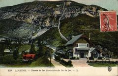 CPA Lourdes Chemin de fer Funiculaire du Pic du Jer 