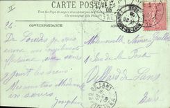 CPA Lourdes vue du Calvaire 