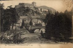 CPA Lourdes Le Chateau Fort 