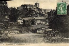 CPA Lourdes Le Chateau Fort 