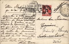 CPA Lourdes Le Chateau Fort 