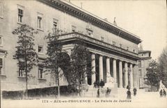 CPA Aix en Provence Le Palais de Justice 