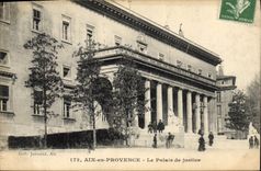 CPA Aix en Provence Le Palais de Justice 