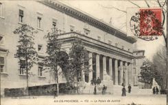 CPA Aix en Provence Le Palais de Justice 