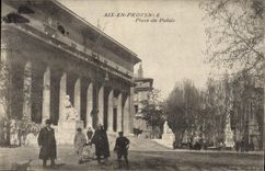 CPA Aix en Provence Place du Palais 