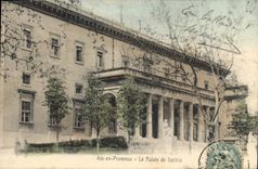 CPA Aix en Provence Le Palais de Justice 