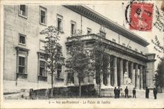CPA Aix en Provence Le Palais de Justice 