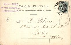 CPA Aix en Provence Le Palais de Justice 