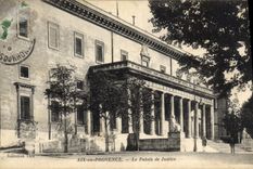 CPA Aix en Provence Le Palais de Justice 