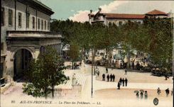 CPA Aix en Provence La Place des Precheurs 